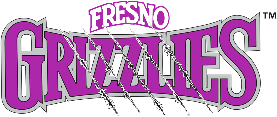 Fresno Grizzlies 2002-2004 Primary Logo iron on paper